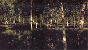 Levitan, Isaak Silver birch oil